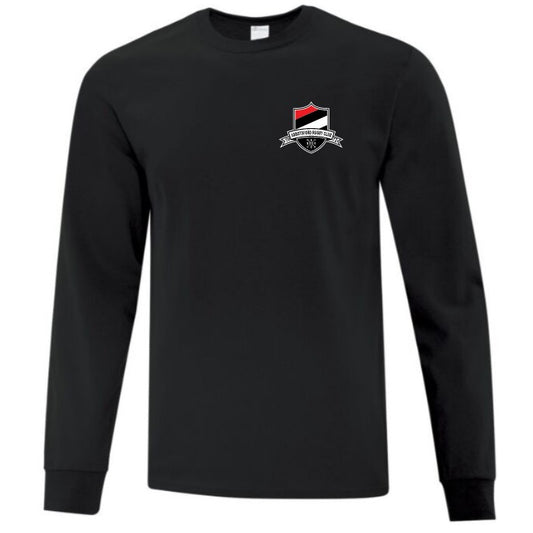 Left Chest Logo Long Sleeve Soft Cotton Shirt
